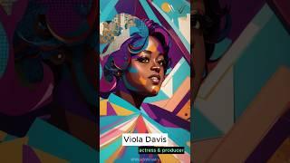 From Invisible to Unstoppable: Viola Davis' Journey of Triumph #ViolaDavis #shorts