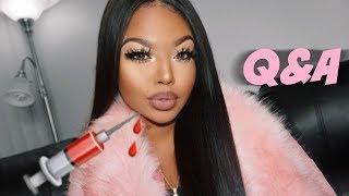 HONEST Q&A - DID I GET LIP INJECTIONS & STRIPPING ? || KAAYLADEE