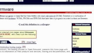 What is firmware - computer basics.