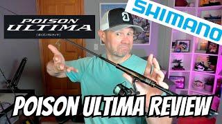 Shimano Poison Ultima ROD REVIEW!! This thing is EXPENSIVE!!!