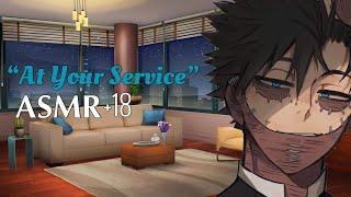 At Your Service..-ASMR-[Dabi x Listener] (Role Play) +18