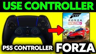 How To Use PS5 Controller on Forza Horizon 5 PC 2024 - (UPDATED!)