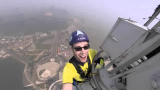 Macau Tower Climb - 1,109 feet above the ground!