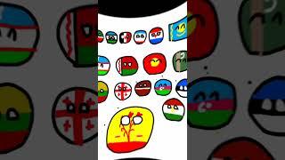 Chuvashia loves all countries and regions of Russia! :3 ️ | Countryballs