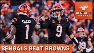 Cincinnati Bengals Beat Cleveland Browns, Keep Playoff Hopes Alive | Instant React