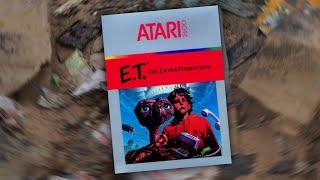 Atari E.T. from the 1983 Video Game Crash Dump!