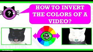 How to invert the colors of a video with FFMPEG | Black to White, White to Black #ffmpeg #FFMPEGGuy