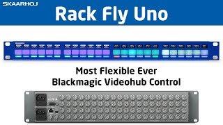 Rack Fly Uno - Video router control in rack form