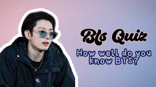 How well do you know BTS? | bts quiz