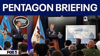 PENTAGON BRIEFING: U.S. Bombs three nuclear sites in Iran