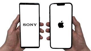 Sony Xperia 1 IV vs iPhone 13 Pro Max Speed Test, Speakers, Battery & Camera Test!