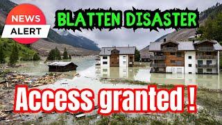 New Images from the Disaster area - Situation still Dangerous #Blatten