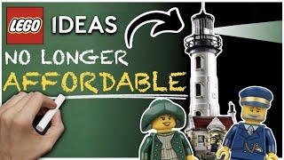 A New Unfortunate Trend LEGO Ideas Motorized Lighthouse (21335) Too Expensive?