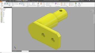 INVENTOR 2018 - SUPPORTING SHAFT - CONCRETE MIXER