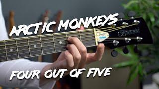 Arctic Monkeys - Four Out Of Five Guitar Lesson Tutorial