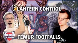 Lantern Control Vs Temur Footfalls【 Paper Modern Gameplay 】