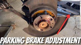 How to Adjust the Parking Brake on a Volvo XC90 | Emergency Brake Adjustment 2003-2014 XC90