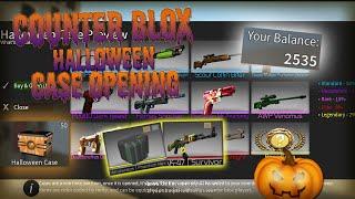 UNBOXING 1 GLOVE | HALLOWEEN CASE UNBOXING COUNTER BLOX 2019 + KNIFE GIVEAWAY 