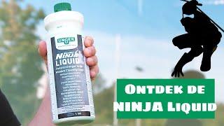 De Glazenwasserszeep ErgoTec NINJA Liquid: de beste zeep voor glasreiniging