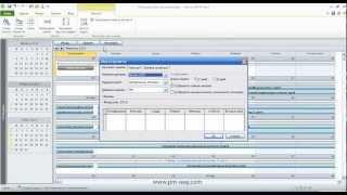 Представление Календарь в MS Project