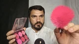 ASMR bashir Today I m doing your makeup#special #asmr  plz like share# subscribe