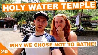 WHY WE CHOSE NOT TO BATHE IN TIRTA EMPUL TEMPLE BALI! (Temple of Holy Water)