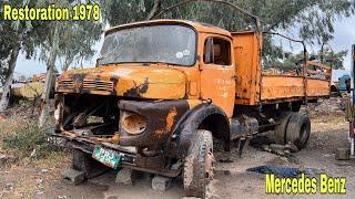 Mercedes-Benz Truck Used In The War In Afghanistan || Complete Restoration