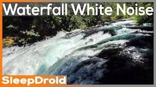 ►10 hours of Relaxing Waterfall White Noise | Waterfall Sounds for Sleeping | Water sounds