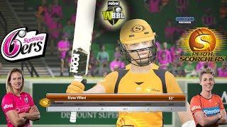 Sydney Sixers vs Perth Scorchers| WBBL T20| Ashes Cricket 17| Lovers Of Game