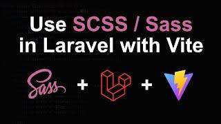 How to use Sass in Laravel with Vite