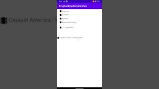 Drag and Drop Recycler view without transparency