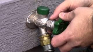 PRIER Style Hydrant Repair Video - Leaking Behind Handle
