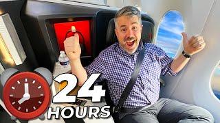 24hrs in Delta Air Lines' LUXURY SUITE (USA to Australia)