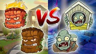 Giga Torchwood and Big Stump vs House Gargantuar and Gargantuar