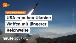 heute journal vom 17.11.2024 China und USA, Kurswechsel der USA bei Ukraine, Kanzlerkandidat Habeck