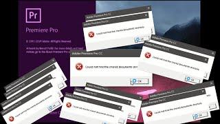 Mengatasi Masalah "CoulD not find the Shared Document Directory" - ADOBE PREMIER CC