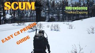 SCUM C2 Prison: FREE LOOT! Fast & Safe Method for Easy Win!