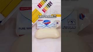 Shocking safeguard soap ph test #shorts #safeguard#soap#bodycare#beauty#bathing #soaptest #phtest