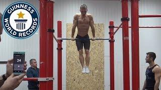 Most Consecutive Muscle Ups - Guinness World Records