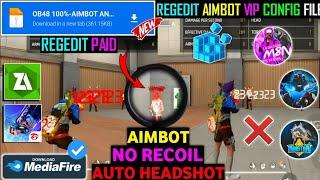 Free Fire Auto Headshot Config File Macro Aimbot + No Recoil Regedit ‼️ Antiban VIP Script 