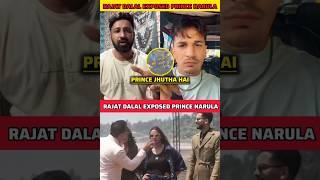 Rajat Dalal Badly Exposed Prince Narula  - Elvish yadav vs Prince narula #shorts