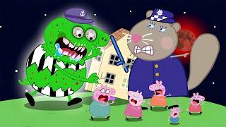 Zombie Apocalypse, Oh No ZOMBIE! Don't Hurt Peppa Pig ??? ‍️| Peppa Pig Funny Animation