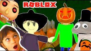 БАЛДИ СТАЛ ЗОМБИ Roblox HALLOWEEN Baldi в Реальной ЖИЗНИ РОБЛОКС Baldi's Basics Валеришка Для Детей