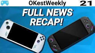 ROG ALLY Drivers! Steam Deck HD screen sold out. AYANEO's Pocket S announced, PS Portal! Win Mini!