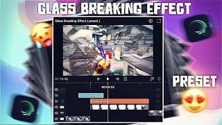 Glass Breaking Effect  || Alight Motion Tutorial With Preset  || Alight Motion Preset Base 