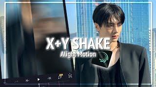 x + y shake alight motion tutorial