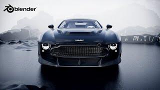 Cinematic Car animation - Blender 4.2