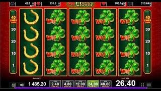 40 MEGA CLOVER SLOT HIGHROLLS AND INSANE PLAY! 