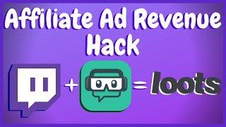 How To Make Money As A Twitch Affiliate - Ad Revenue Secret!