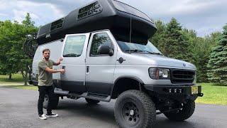 MEGA 4x4 Overland Airstream B190 Van Tour!